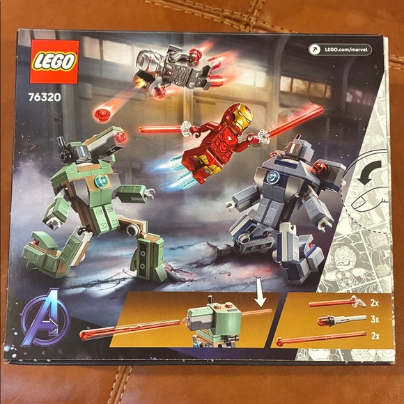 LEGO 76320 Iron Man & War Machine vs. Hammer Drones MARVEL Set - Picture 2 of 2